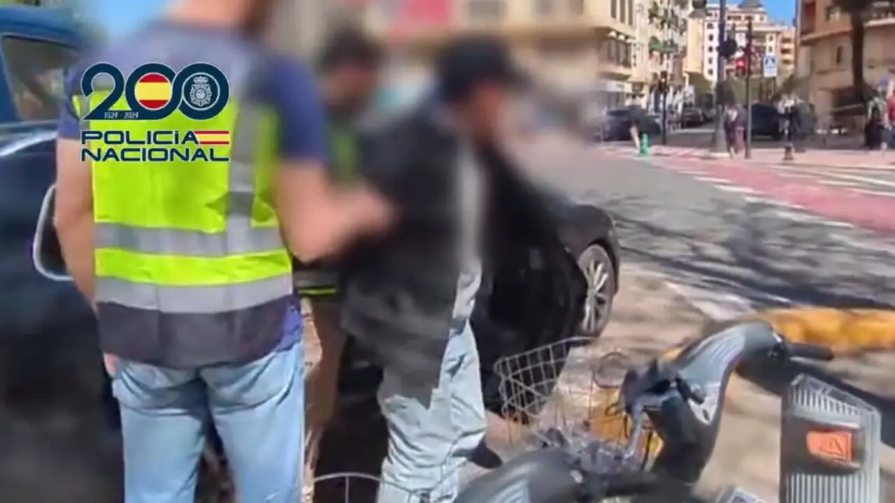 Imagen de la detención / Vídeo Policía Nacional