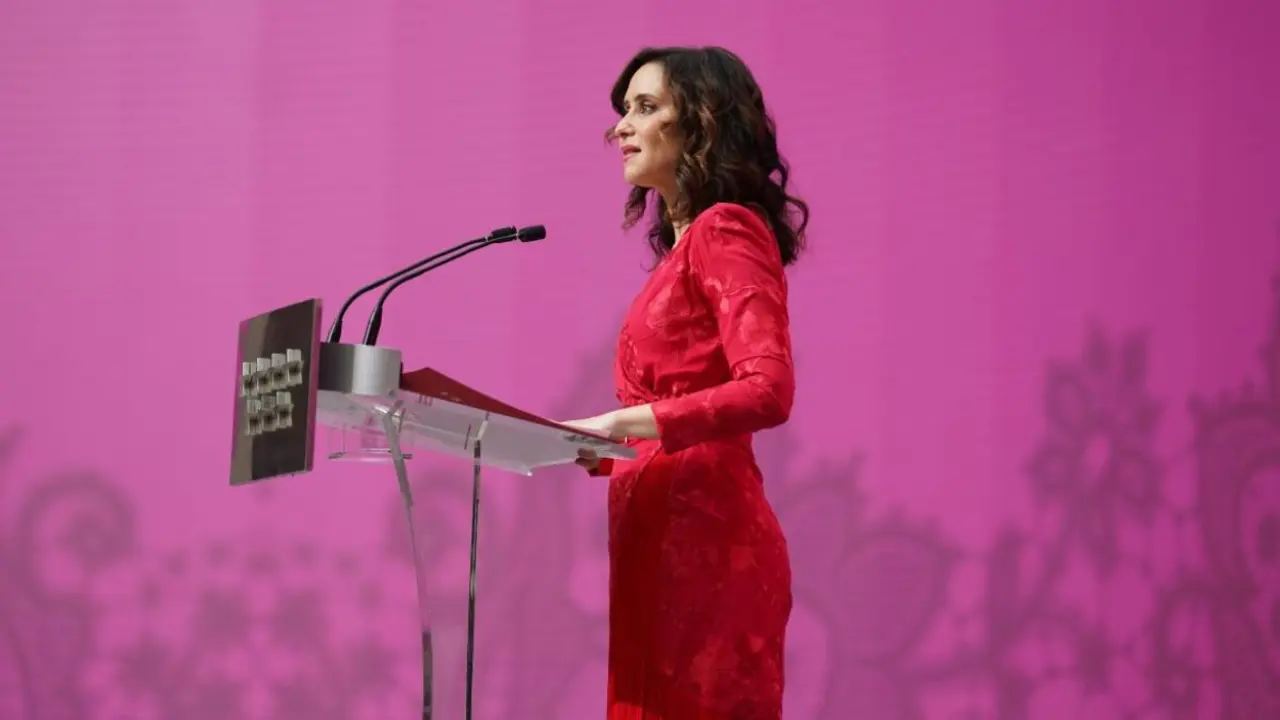 Isabel Diaz Ayuso, presidenta de la Comunidad de Madrid