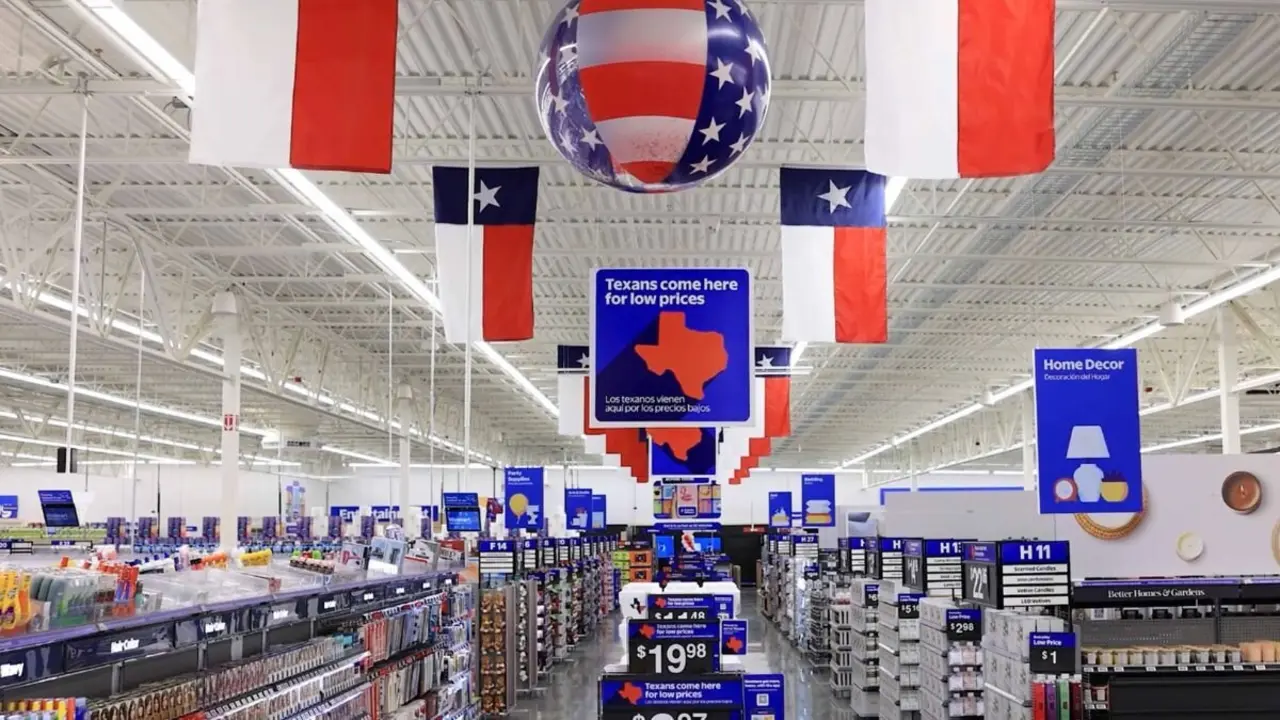 Nuevo supercentro de Walmart en Texas