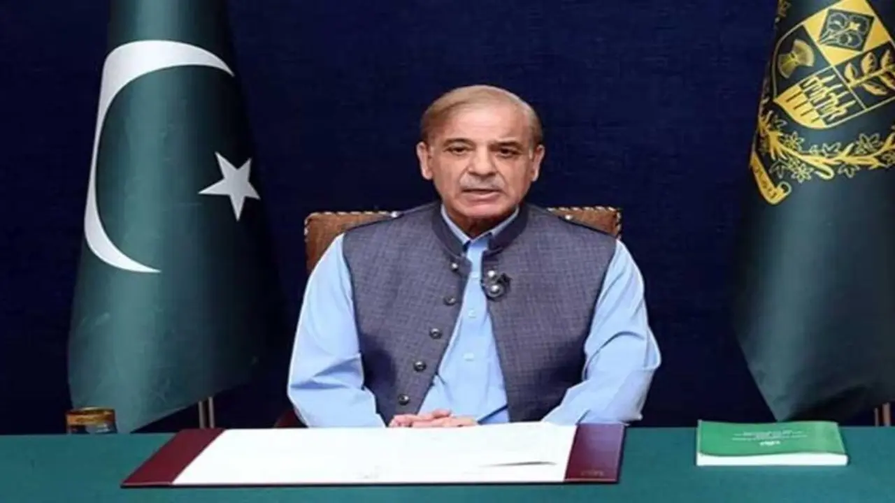 El primre ministro de Pakistán Muhammad Shenhbaz Sharif