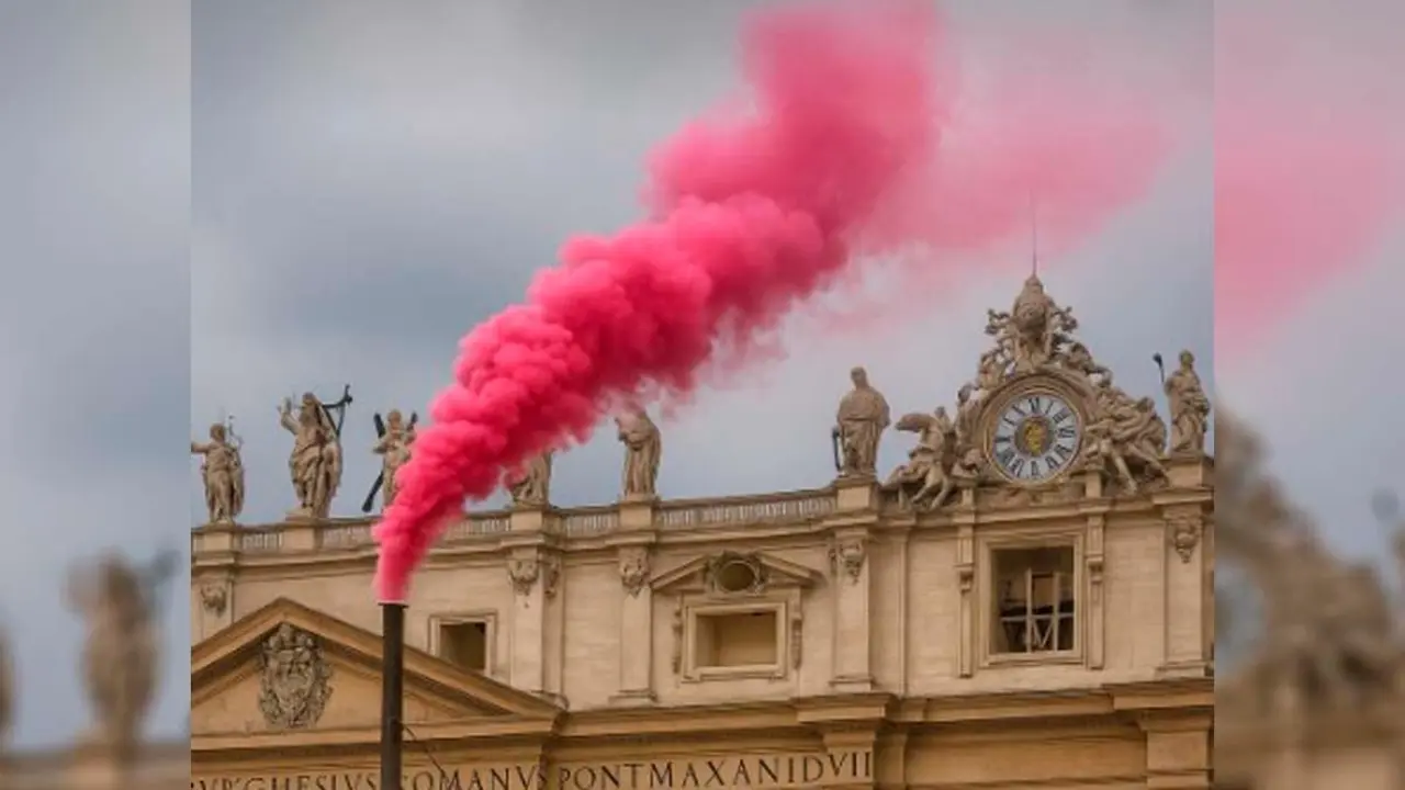 fumata rosa