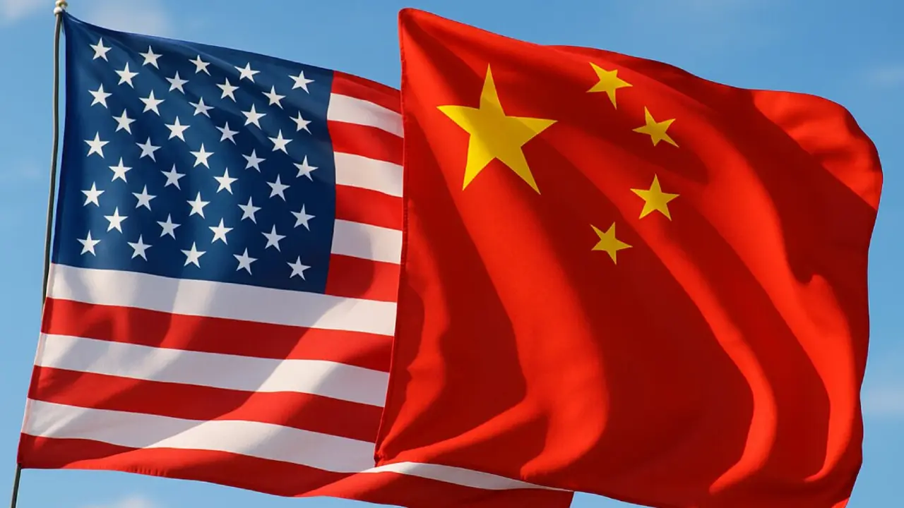 Banderas EEUU China