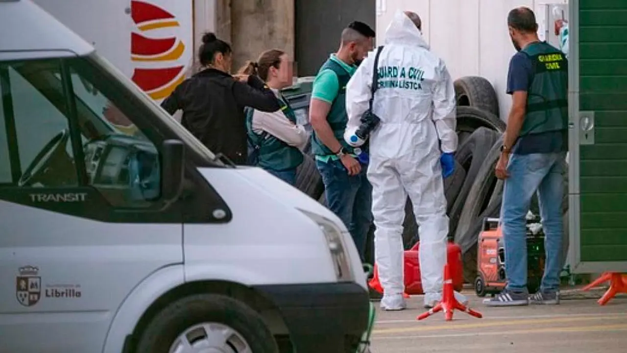 La Guardia Civil halla en la empresa Porkitrans de Librilla (Murcia) restos humanos/imagen redes