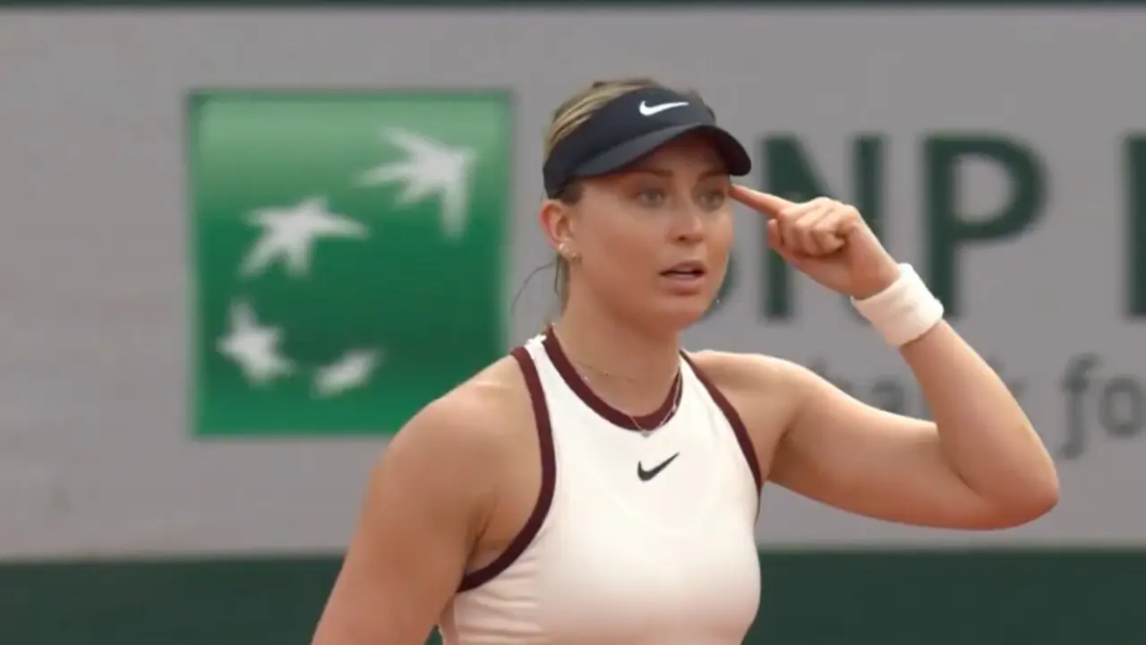 Paula ya tuvo que remontar en primera ronda ante Osaka. Fuente: Eurosports