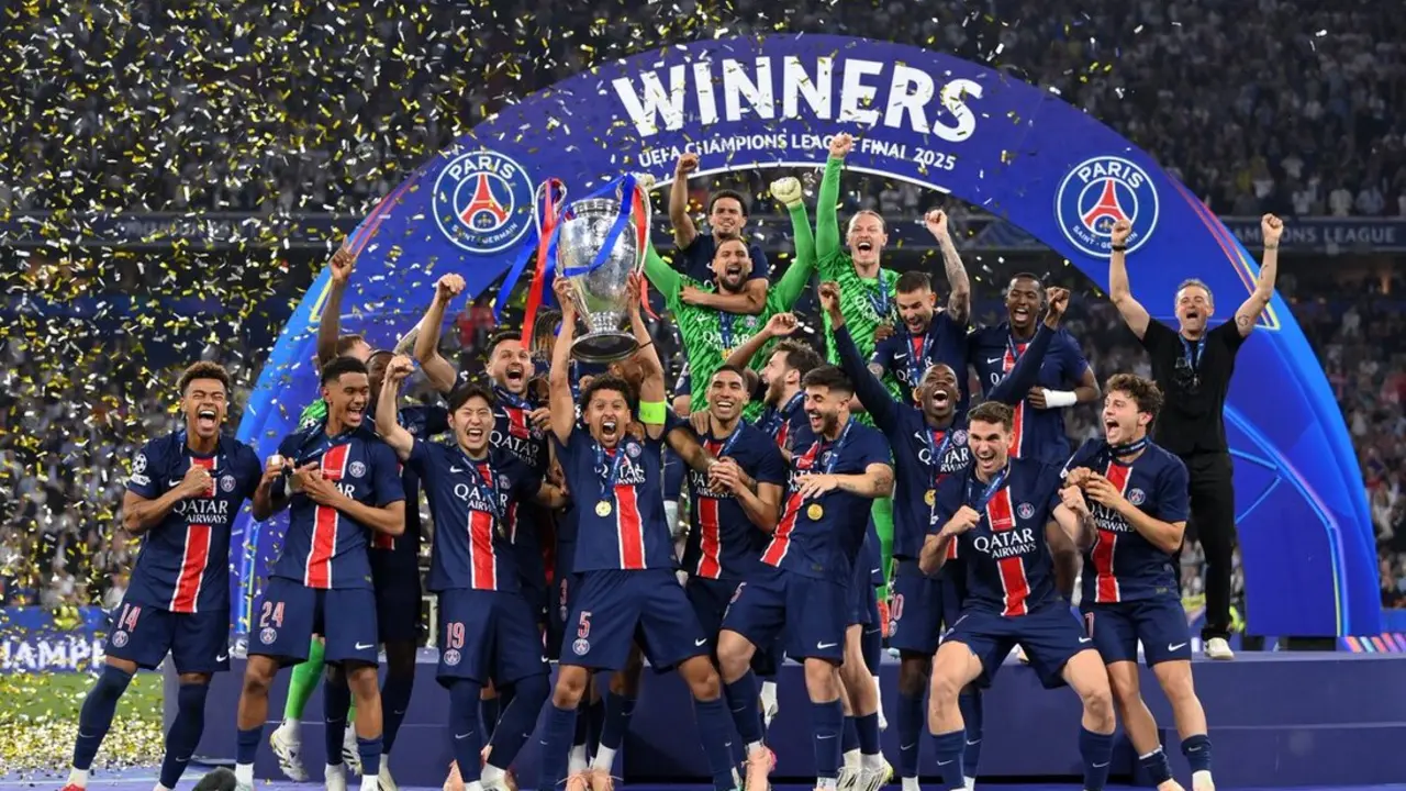 Primera Champions en su historia. Fuente: PSG/ X