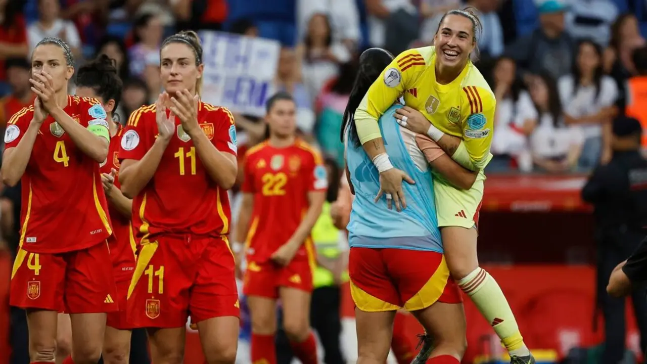Victoria importante ante la campeona de Europa. Fuente: Teledeporte/ X
