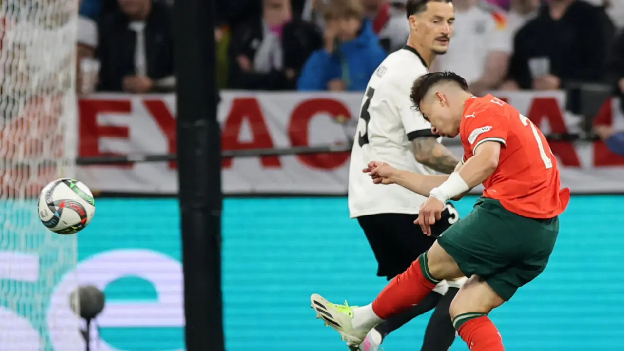 Conceição puso el gol del empate con un espectacular disparo. Imagen: X @UEFAEURO