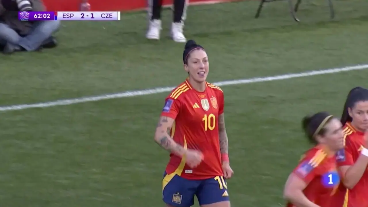 Jenni no ha ido convocada este año. Fuente: Teledeporte