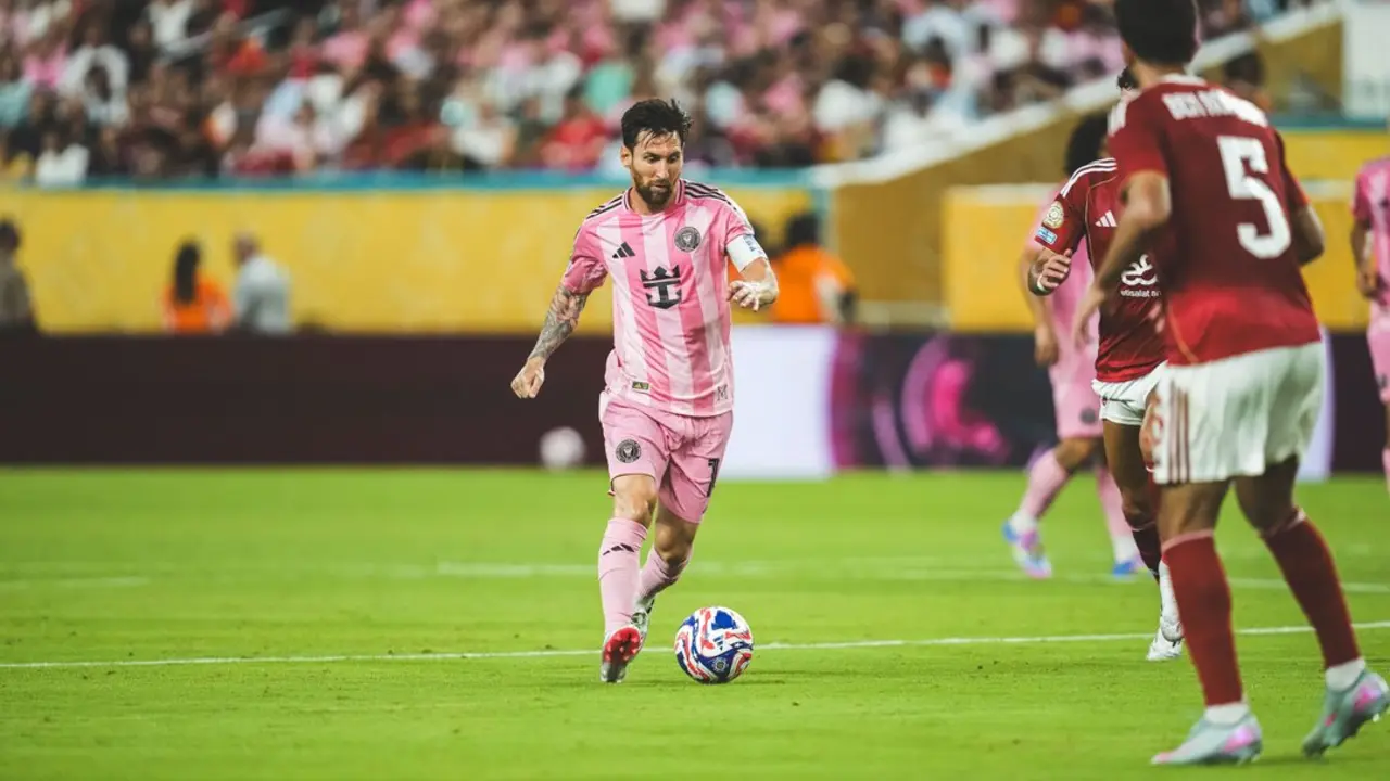 Masterclass de Messi en el estreno del Mundial. Fuente: Inter Miami/ X