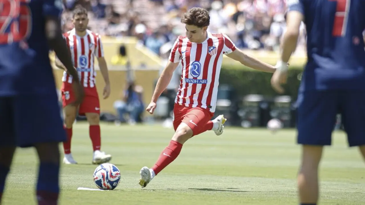 Julián fue de lo poco destacado en el Atleti. Fuente: Atletico de Madrid/ X