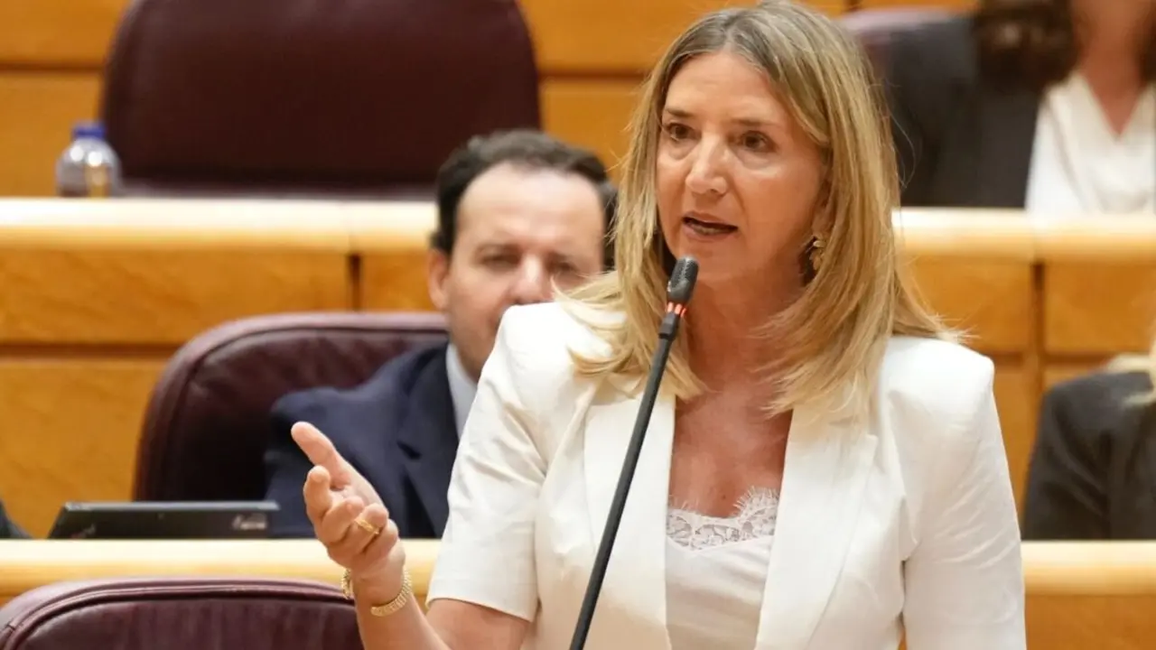 Alicia García ha vuelto a calificar la situación como “una trama de corrupción total del sanchismo”. (Foto: PP).