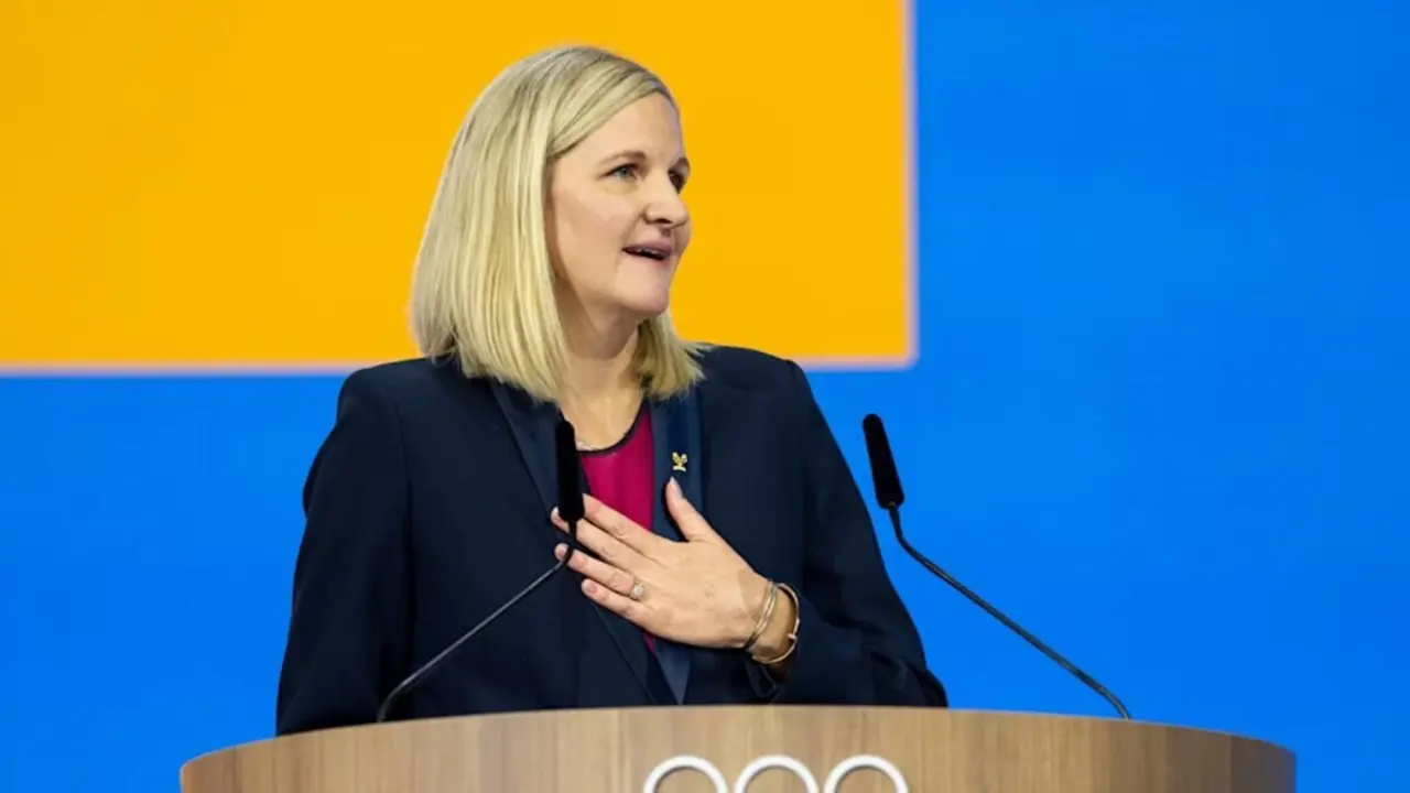 Kirsty Coventry, nueva presidenta del Comité Olímpico Internacional. (Foto: © COI/Greg Martin).