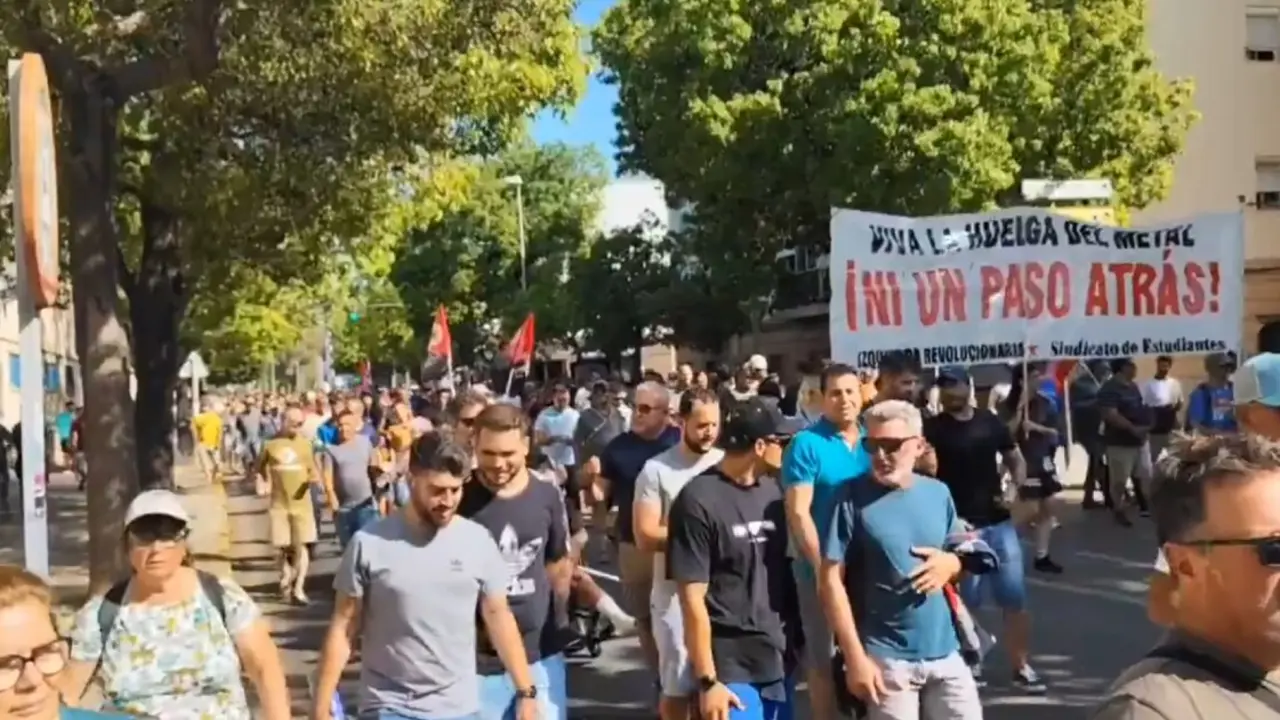 Huelga del Metal en Cádiz / @CTM coordinadora de trabajadores del metal