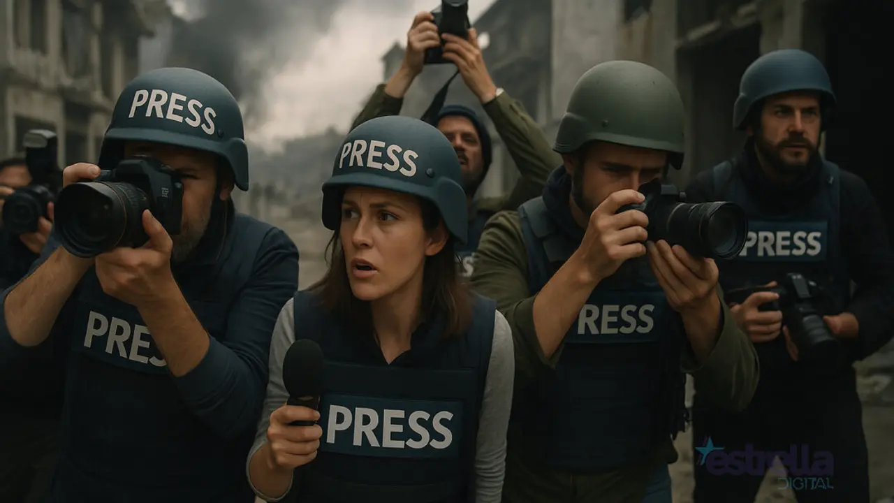 Periodismo en un conflicto bélico