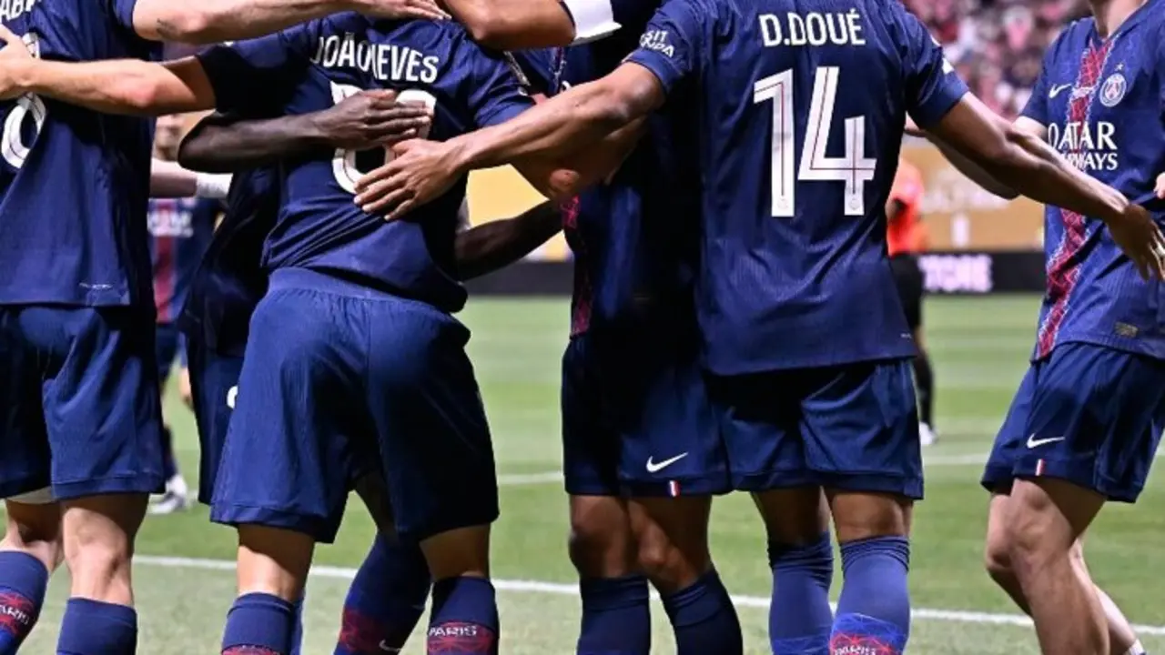 En la segunda parte el PSG bajó el ritmo. Fuente: PSG_Inside/ X
