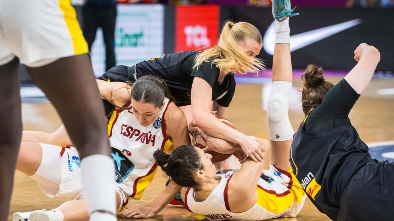 España no ha sido capaz de llevarse el oro frente a Bélgica en la final del EuroBasket. Imagen: X @EuroBasketWomen