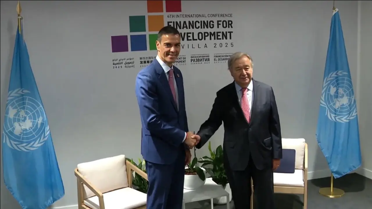 Sánchez y Guterres