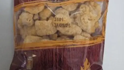 Nombre del producto: Torreznos (sabor barbacoa) 100g
Nombre de marca: Alteza
Aspecto del producto y tipo de envase:  bolsas de 100 g
Número de lote: 3101