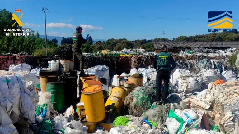 Tráfico ilegal internacional de residuos plásticos