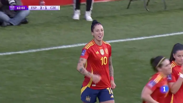 Jenni no ha ido convocada este año. Fuente: Teledeporte