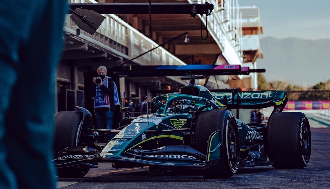 Lance Stroll en el AMR22. Aston Martin espera a Fernando Alonso 