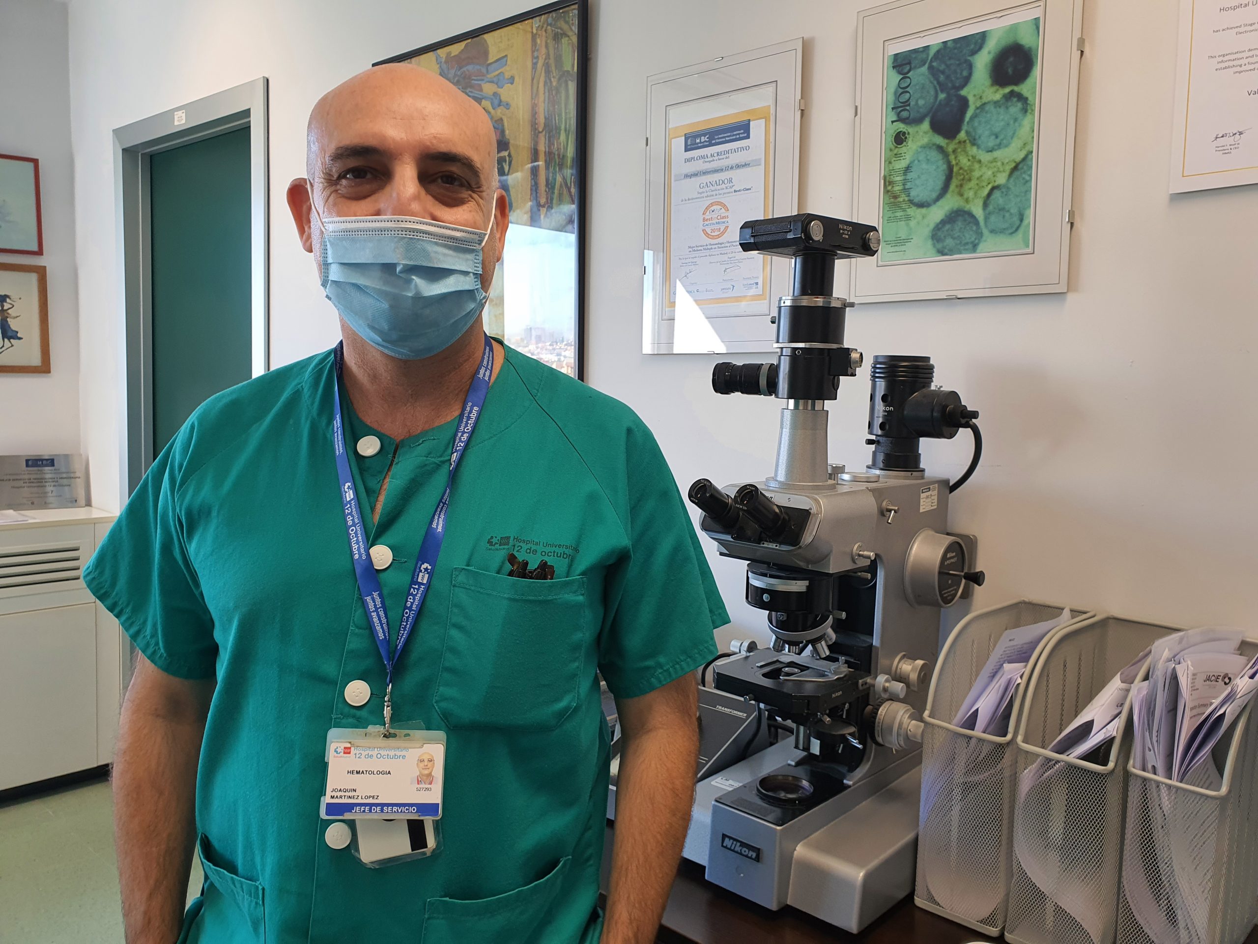 Dr. Joaquín Martínez López - Jefe de Servicio de Hematología H.12 de Octubre