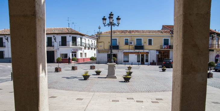 plaza peatonal