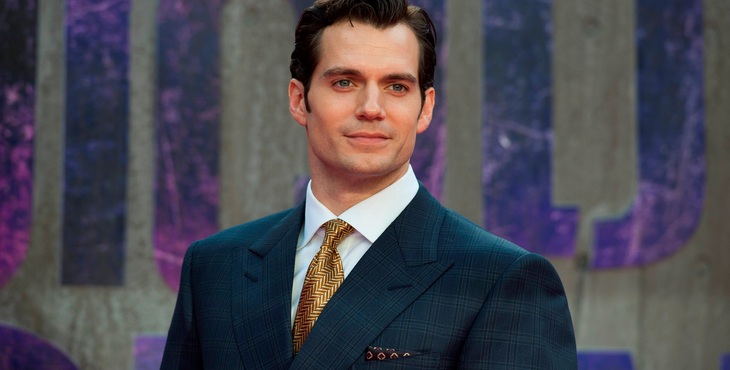 Henry Cavill el británico que interpreta a Superm)