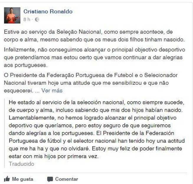 publicacion-de-cristiano-en-facebook