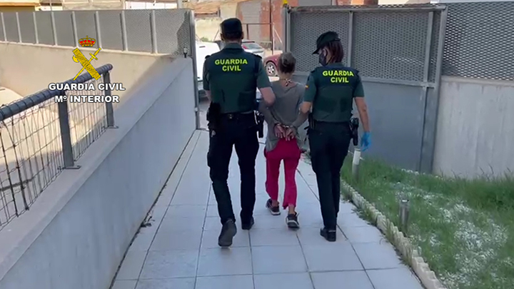 La madre, detenida por la Guardia Civil