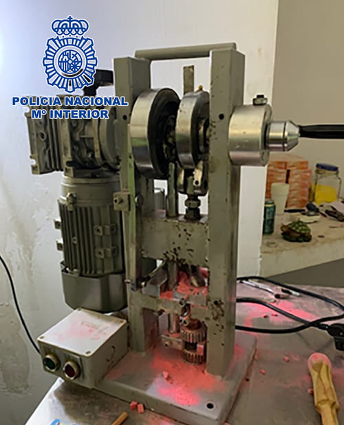 La máquina expendedora de pastillas