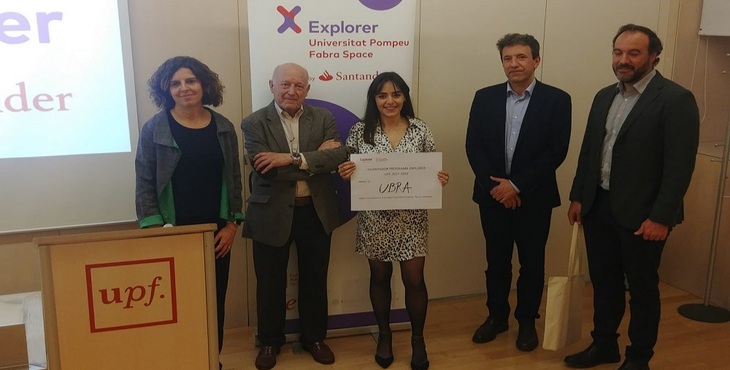 Imagen de los ganadores del proyecto