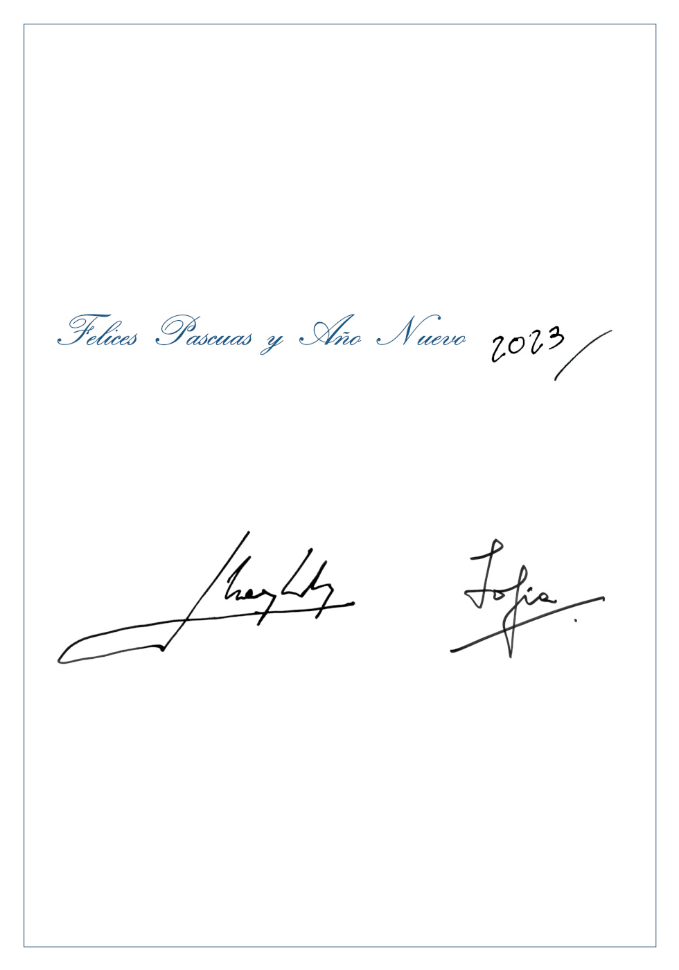 felicitación navideña