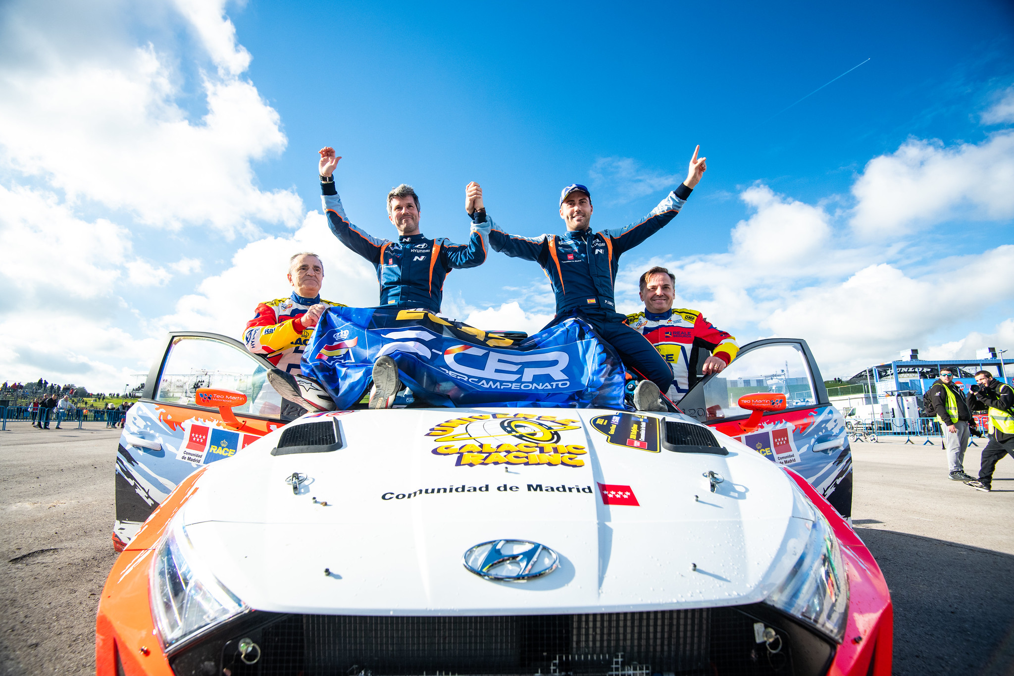 Lopez Hyundai RallyShow Madrid 2022