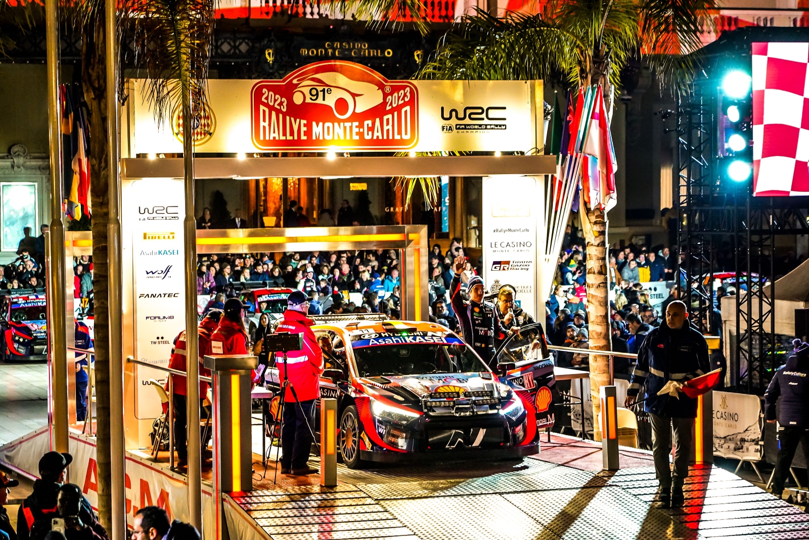 Rallye Monte-Carlo 2023 WRC Neuville Hyundai