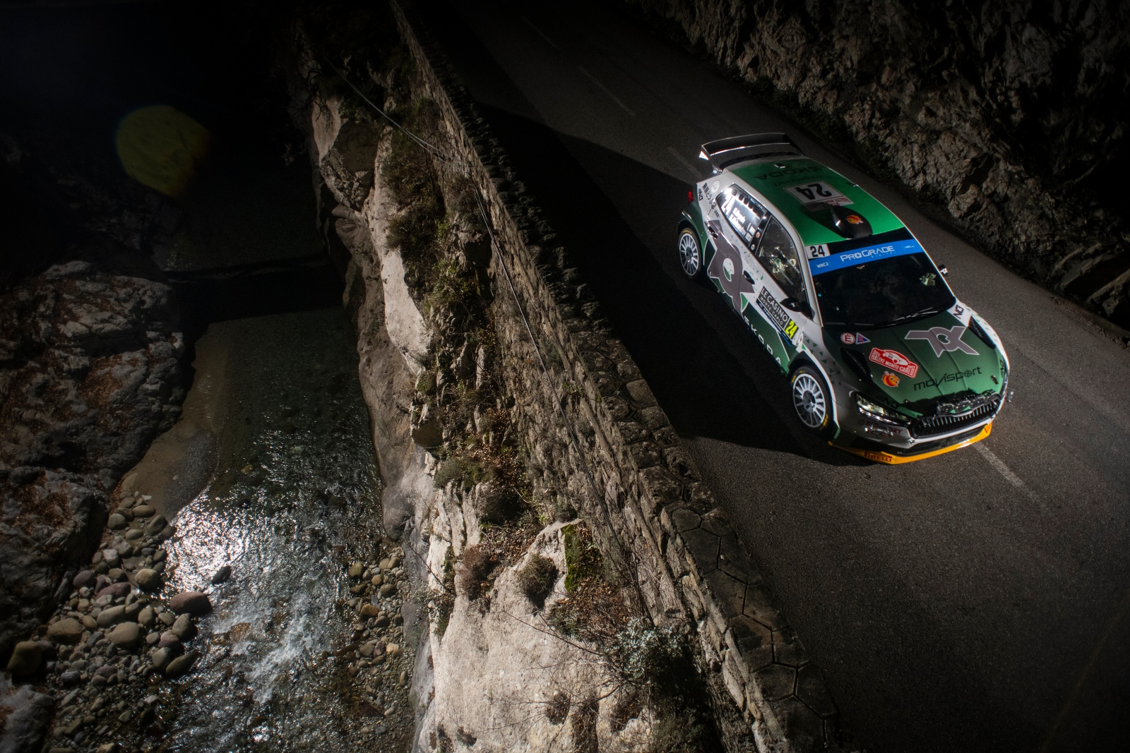 Rallye Monte-Carlo 2023 WRC WRC2 Gryazin