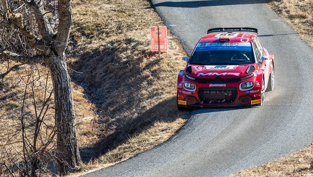 Rally Monte-Carlo 2023 Citroën WRC2 Alejandro Cachón