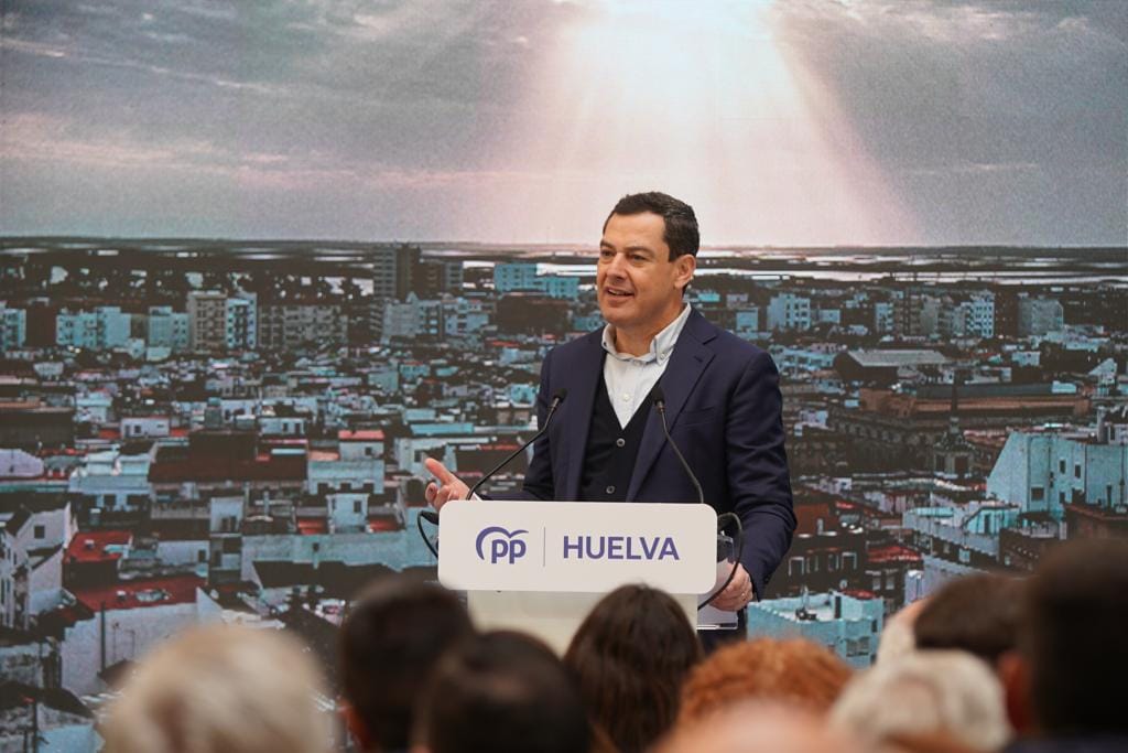 Juanma Moreno (PP) Huelva ocho capitales andaluzas