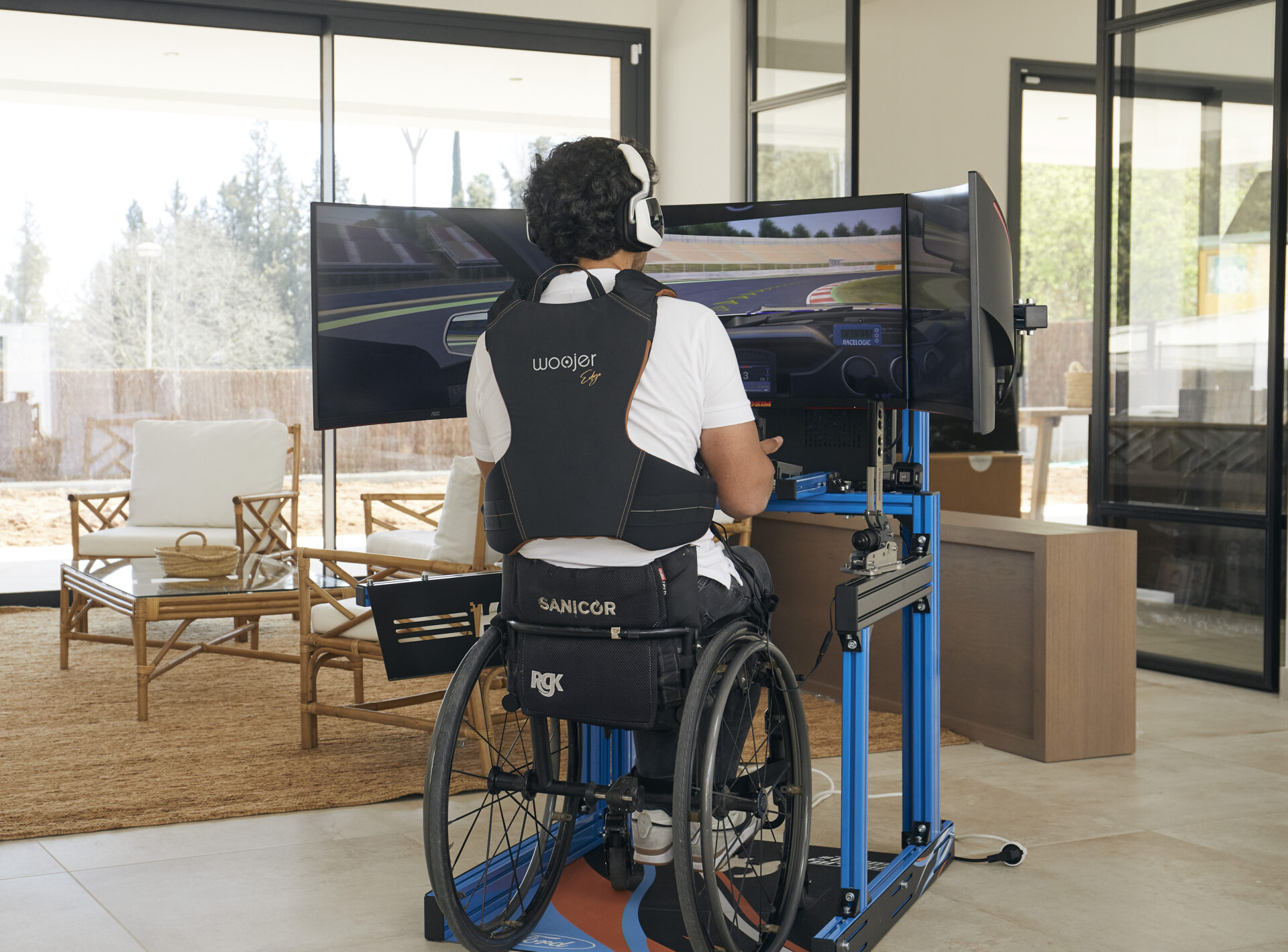 volantes de simracing eSports Ford adaptado