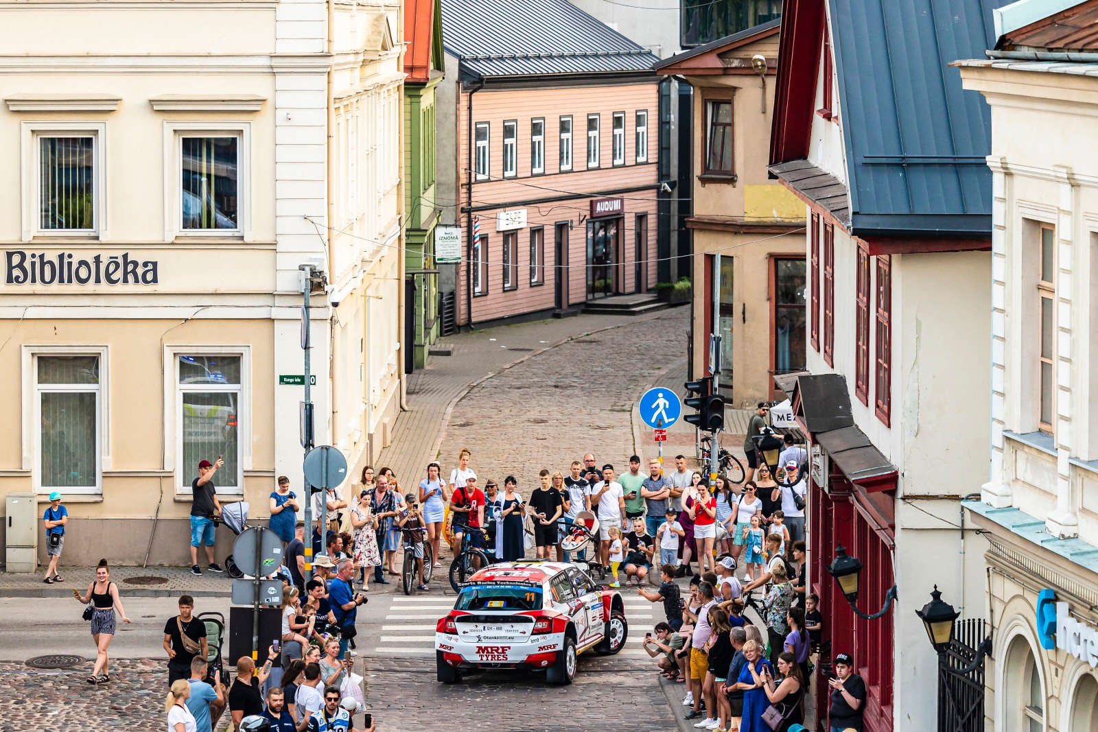 Rallye de Liepaja Riga Letonia ERC WRC