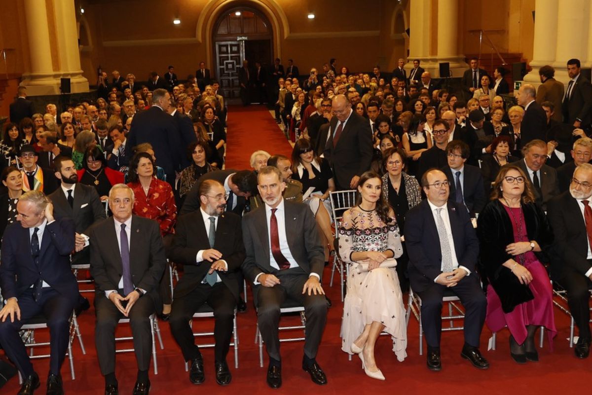 Los Reyes en la entrega de Premios Cultura 2021