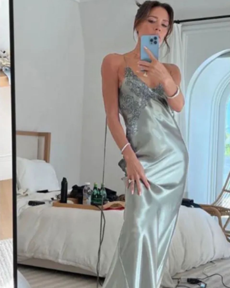 Victoria Beckham en el enlace de Brooklyn Beckam