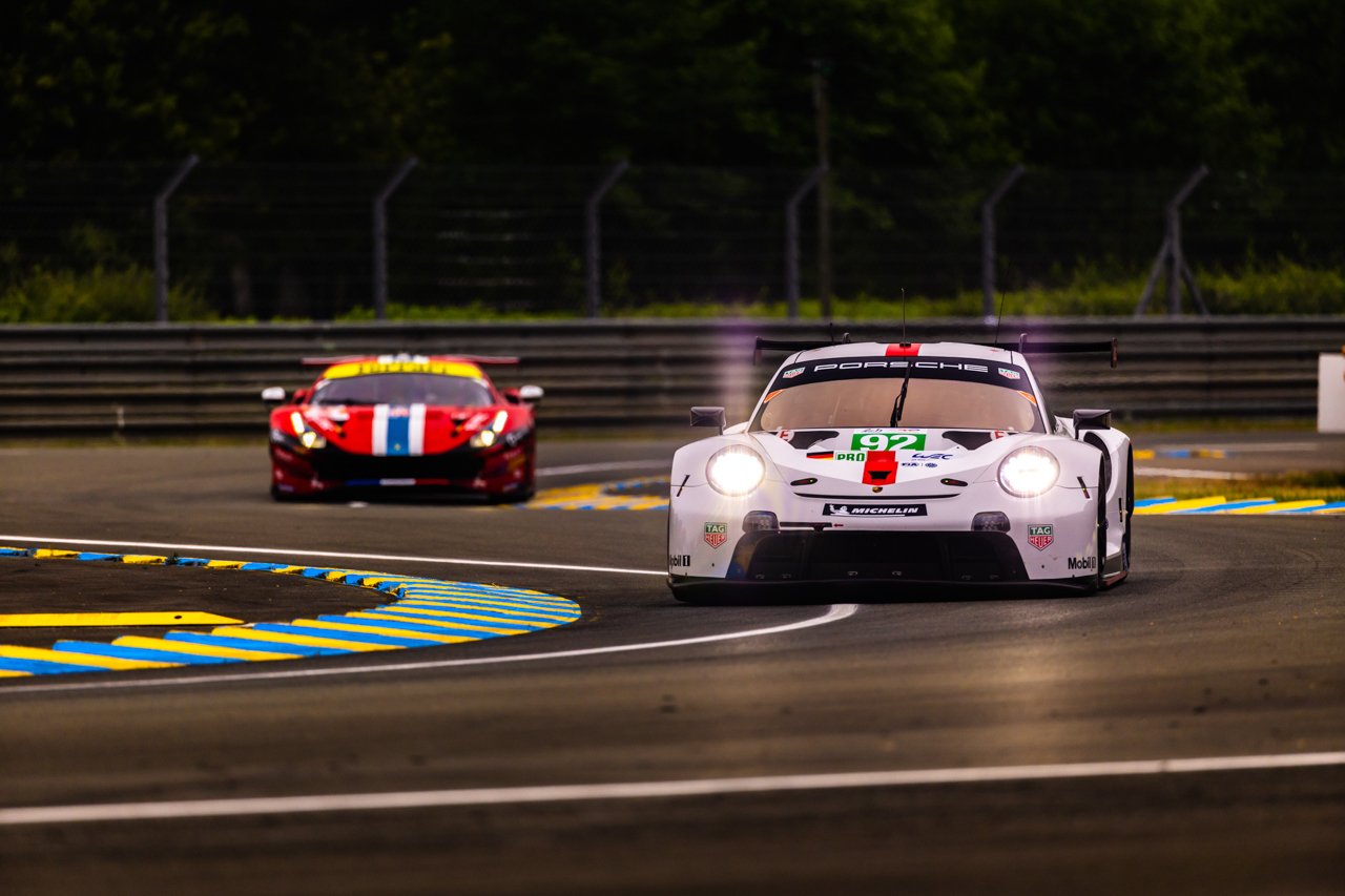 Porsche Ferrari GT GTE Le Mans 2023