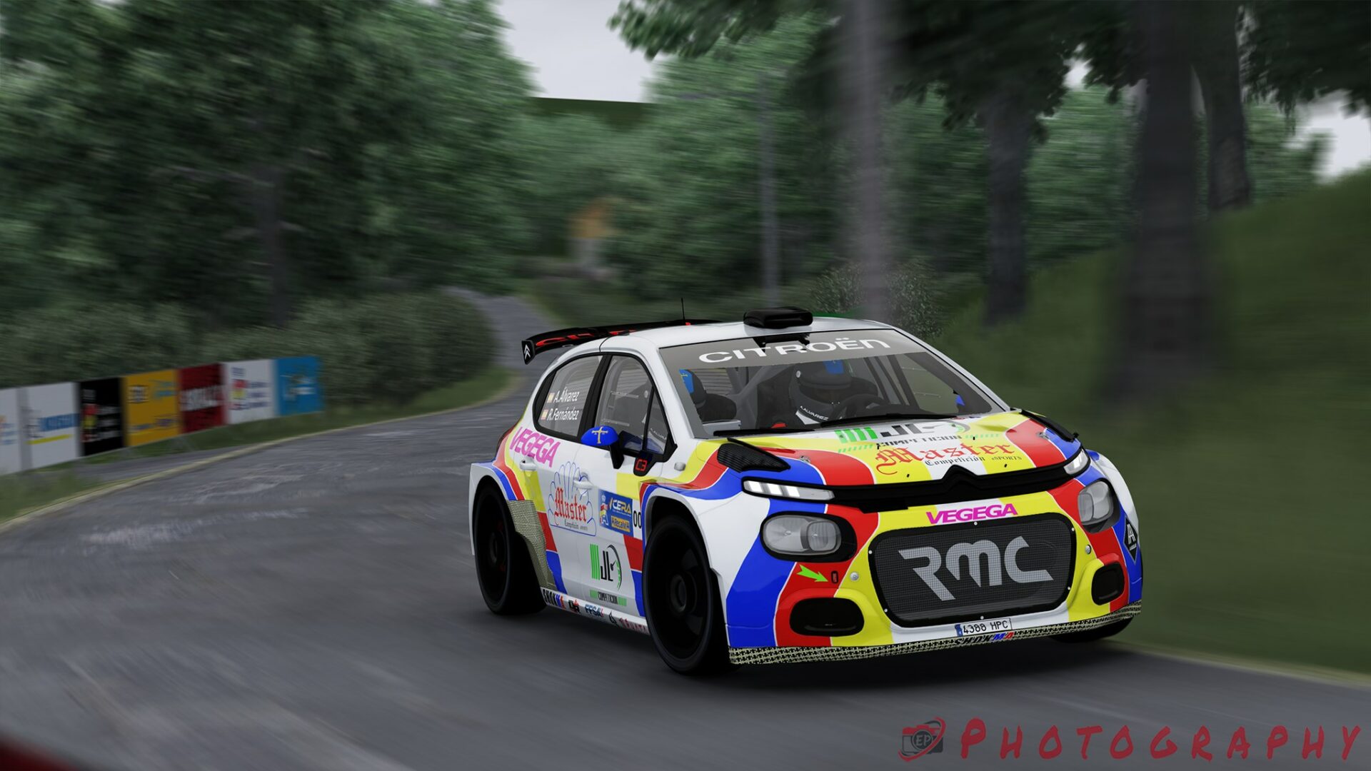 trampas Alejandro Álvarez CERA Virtual 2021 simrally simracing Assetto Corsa