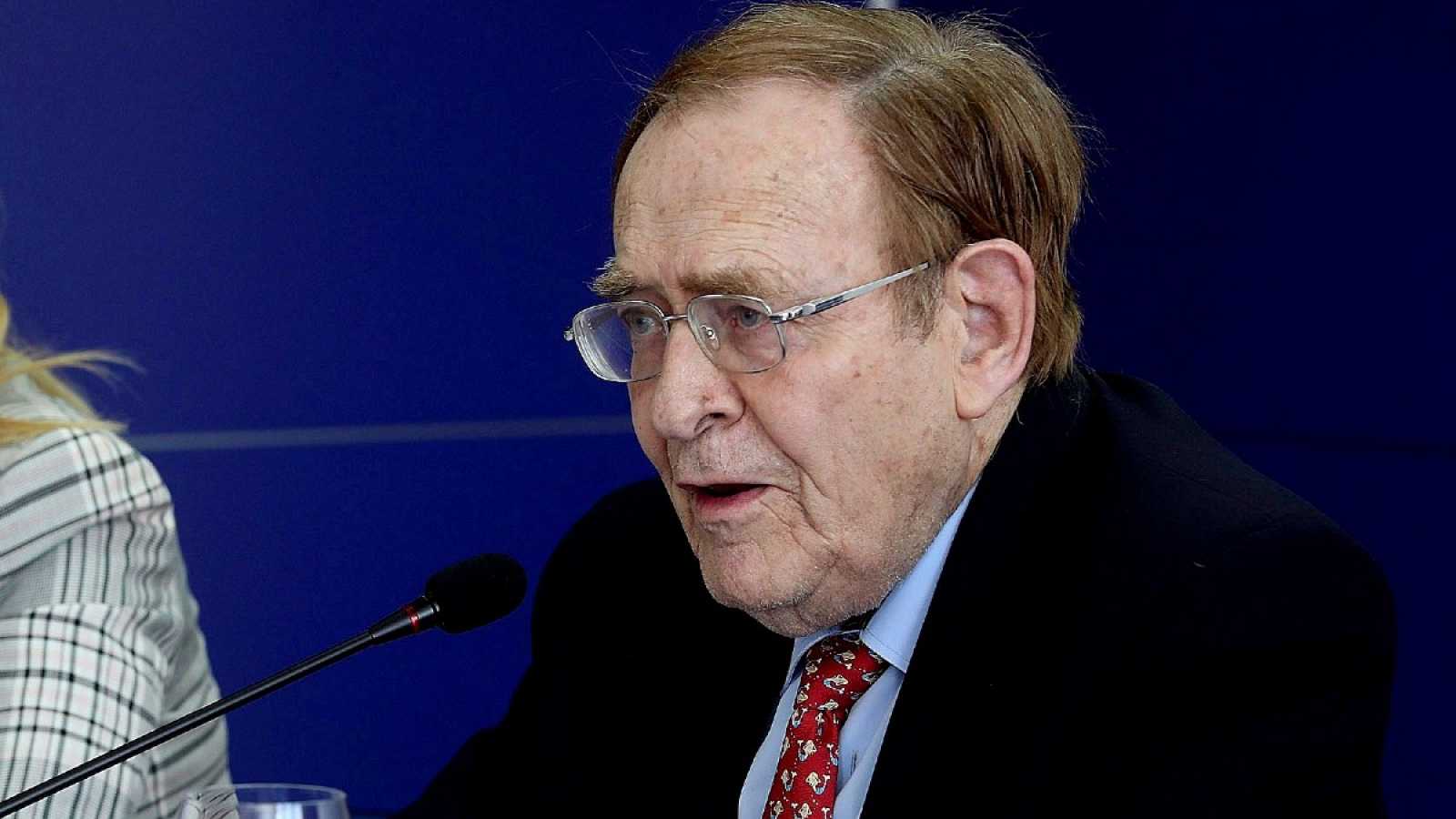 Ramón Tamames, candidato a la moción de censura de Vox