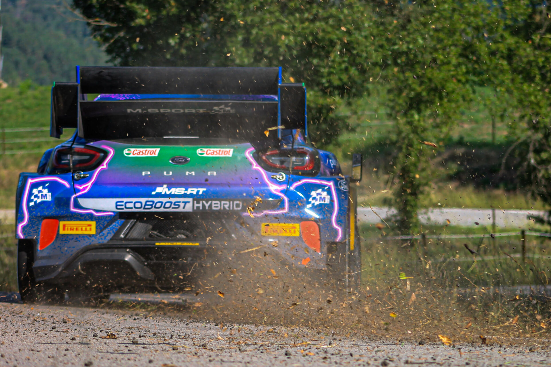 Ford Puma Rally1 Hybrid hibrido WRC