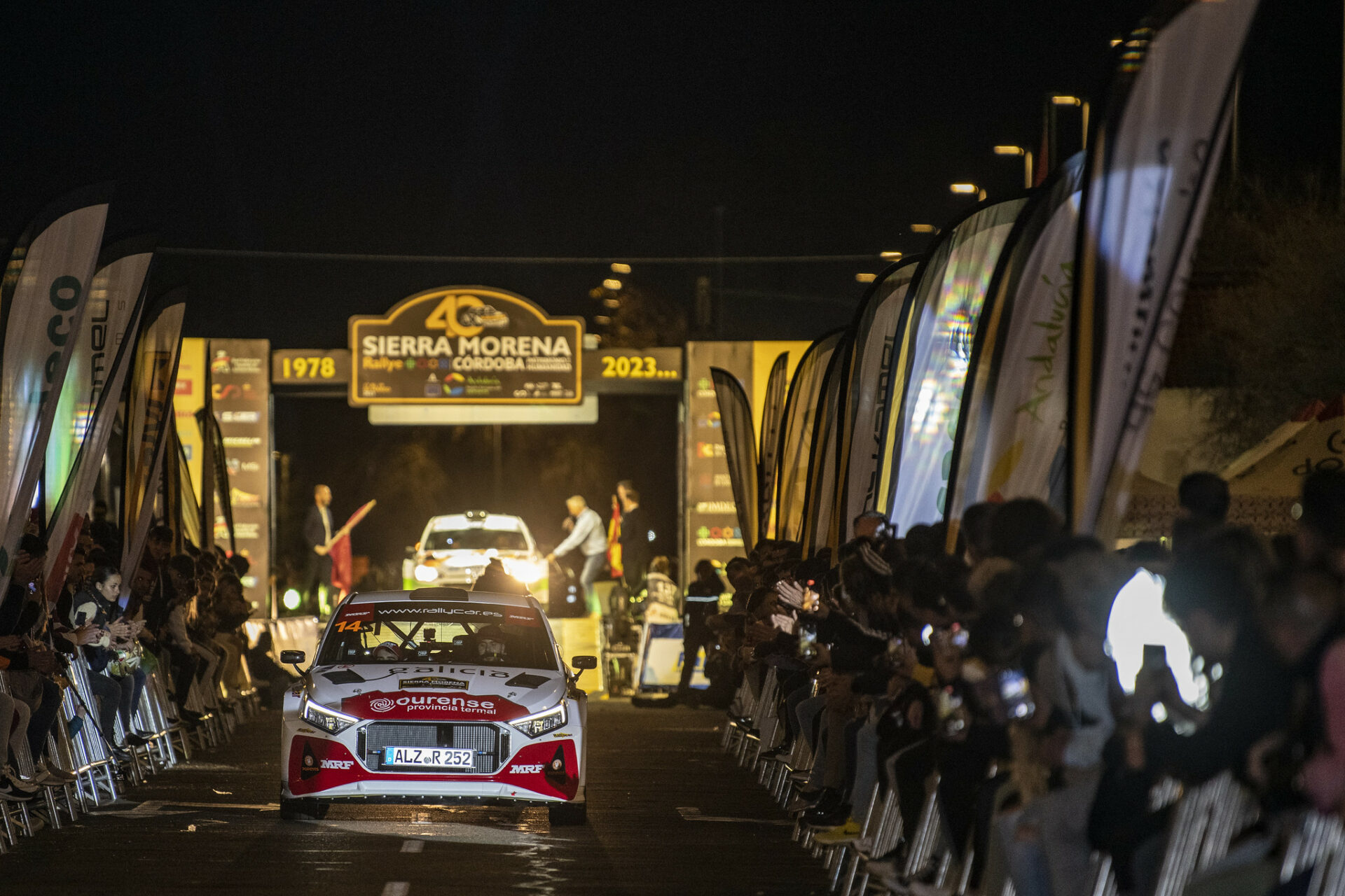 Rallye Sierra Morena 2023 podio RFEdA 1