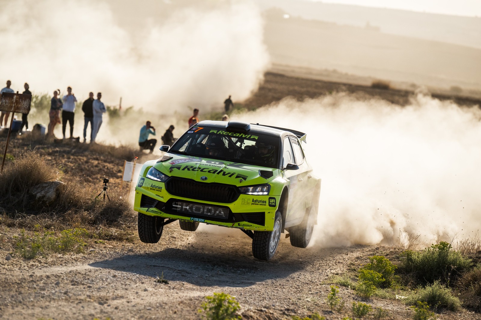 Rallye Tierras Altas de Lorca 2023 Skoda Cohete Suárez