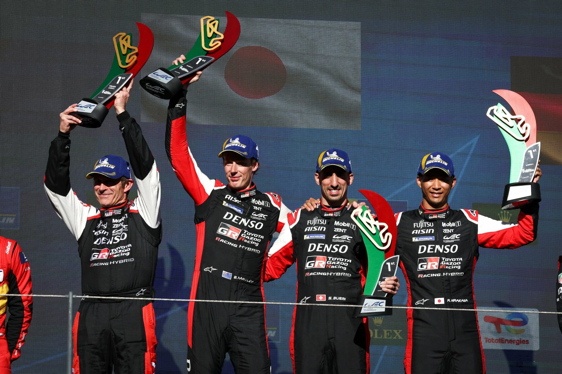 Toyota 6 Horas Portimao WEC 2023 podio