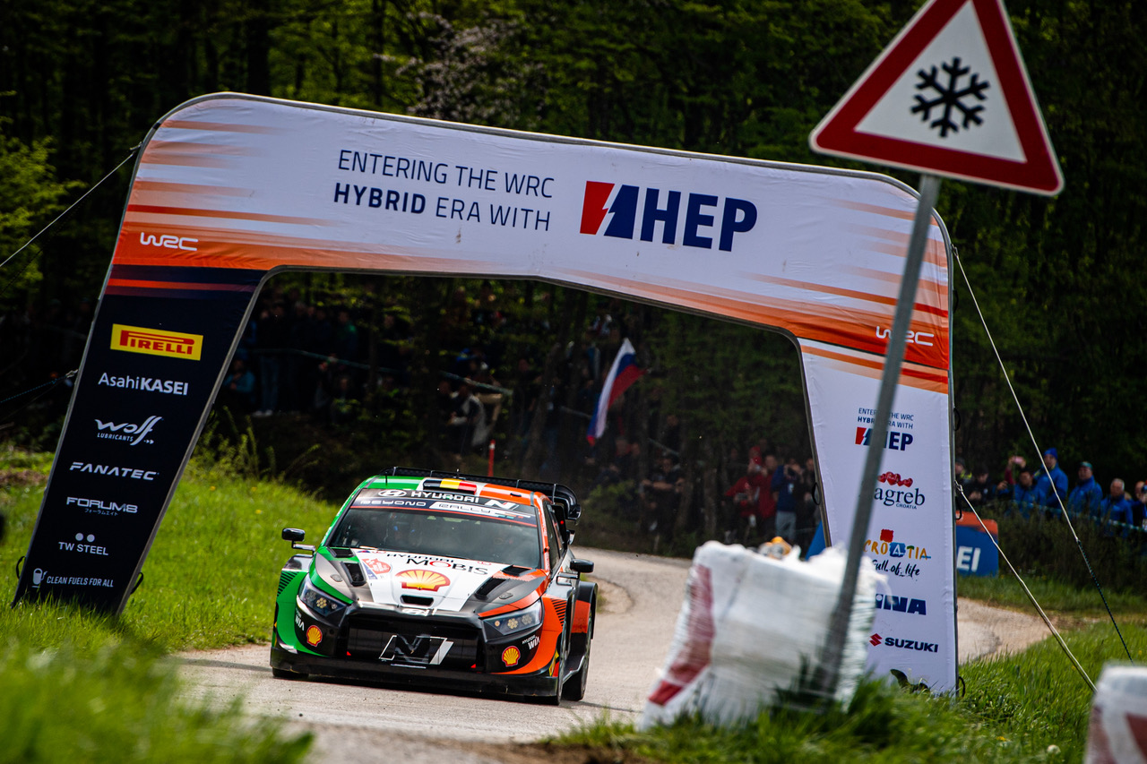 Rallye de Croacia 2023 Neuville Hyundai